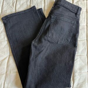 Abercrombie & Fitch 90’s Relaxed High Rise Black Jeans